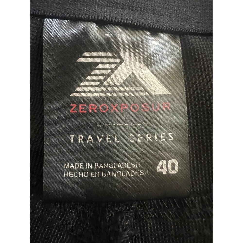 ZeroXposur Mens Travel Series Shorts Black Size 40 (1043) - Picture 7 of 12
